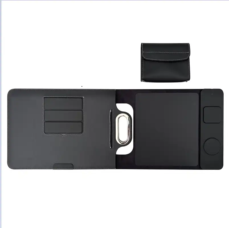 Mobile Phone Earphones, Watch, Magnetic Wireless Charger, Leather Mouse Pad, Portable Laptop Sleeve